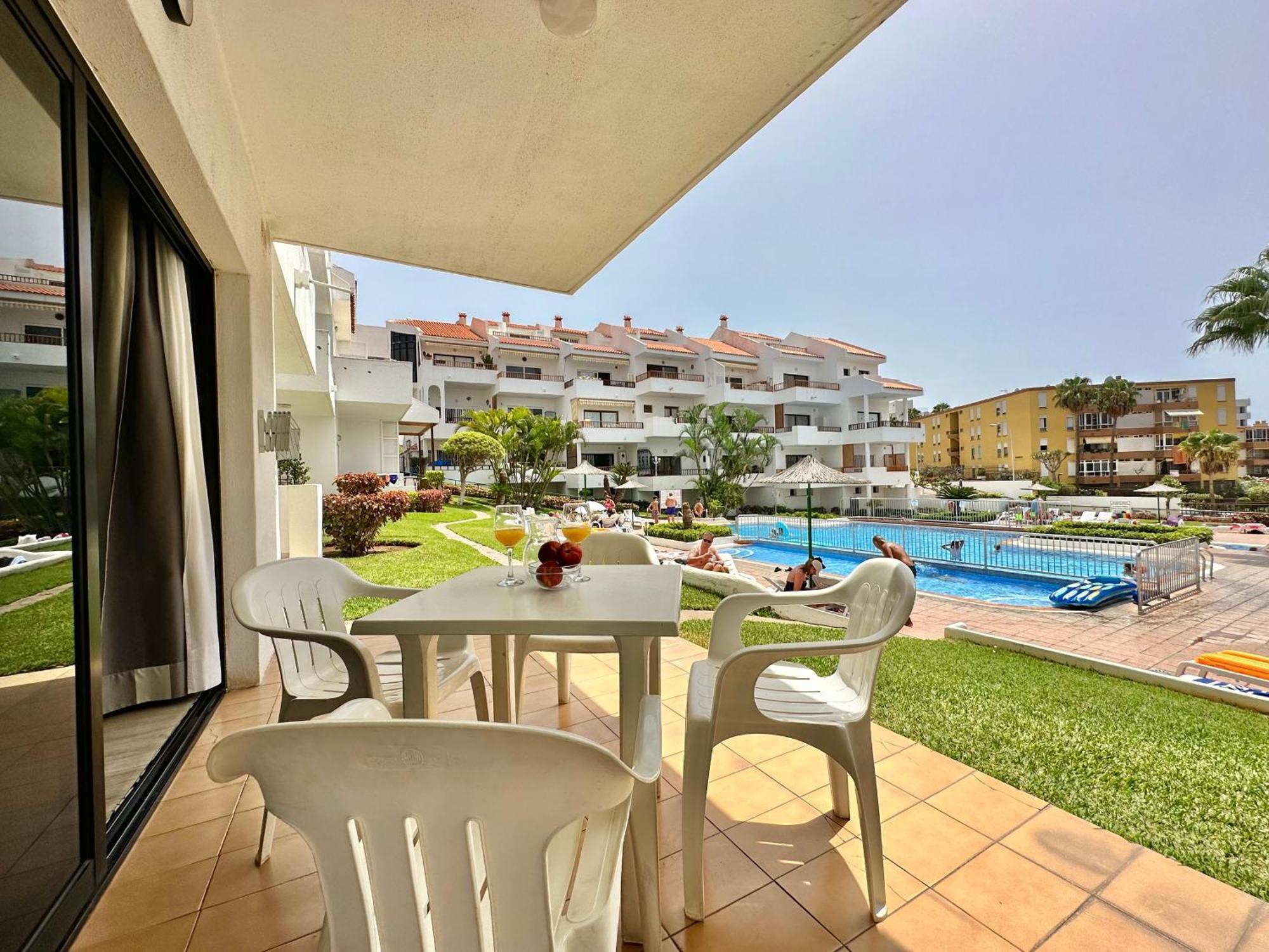 Pool Views Terrace Lägenhet Los Cristianos  Exteriör bild