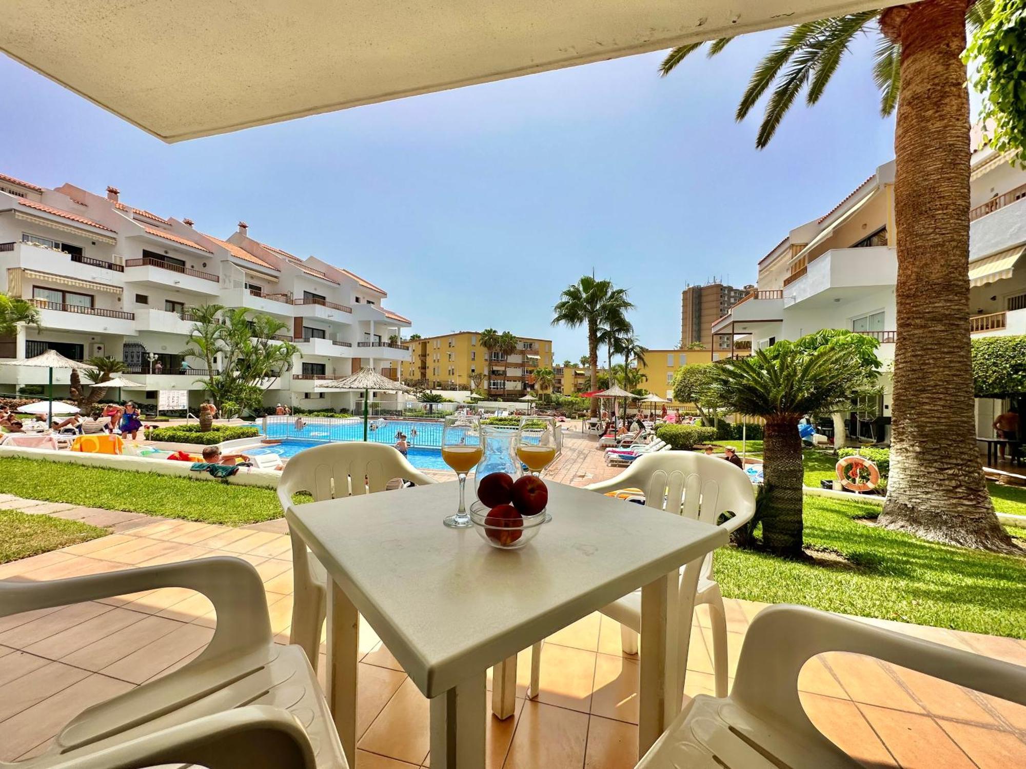 Pool Views Terrace Lägenhet Los Cristianos  Exteriör bild